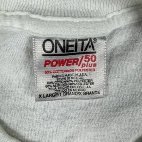 Vintage Helen GA Alpine Village Oktoberfest T-Shirt Men’s XL White 90s Oneita - Picture 5 of 8